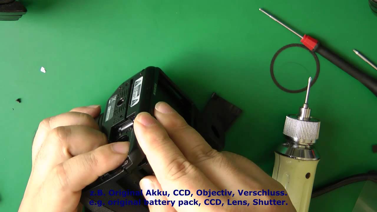 1F26 Reparatur Kameras Fujifilm S5700 S5800 S8000fd S8100fd -Display Umtausch – camera Replace