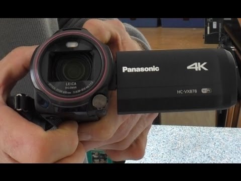 4K HDR CAMCORDER Panasonic HC-VX 878 (HC-V777) EG Leica-Linsensystem