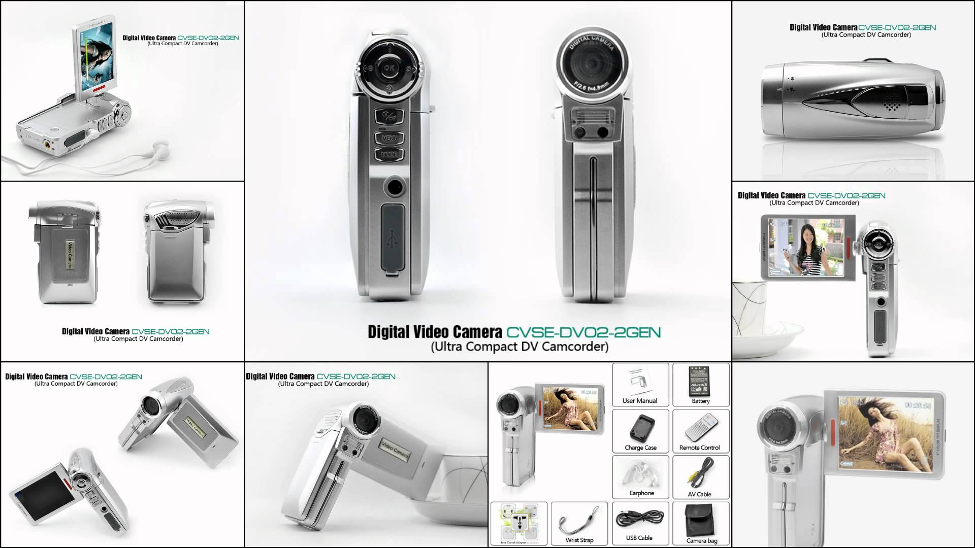 5MP Digital Video Camera Ultra Compact DV Camcorder