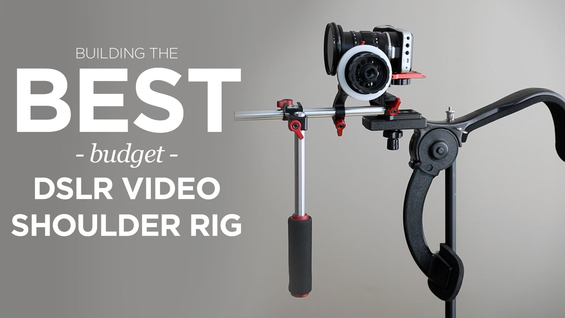Best Budget DSLR Video Shoulder Rig