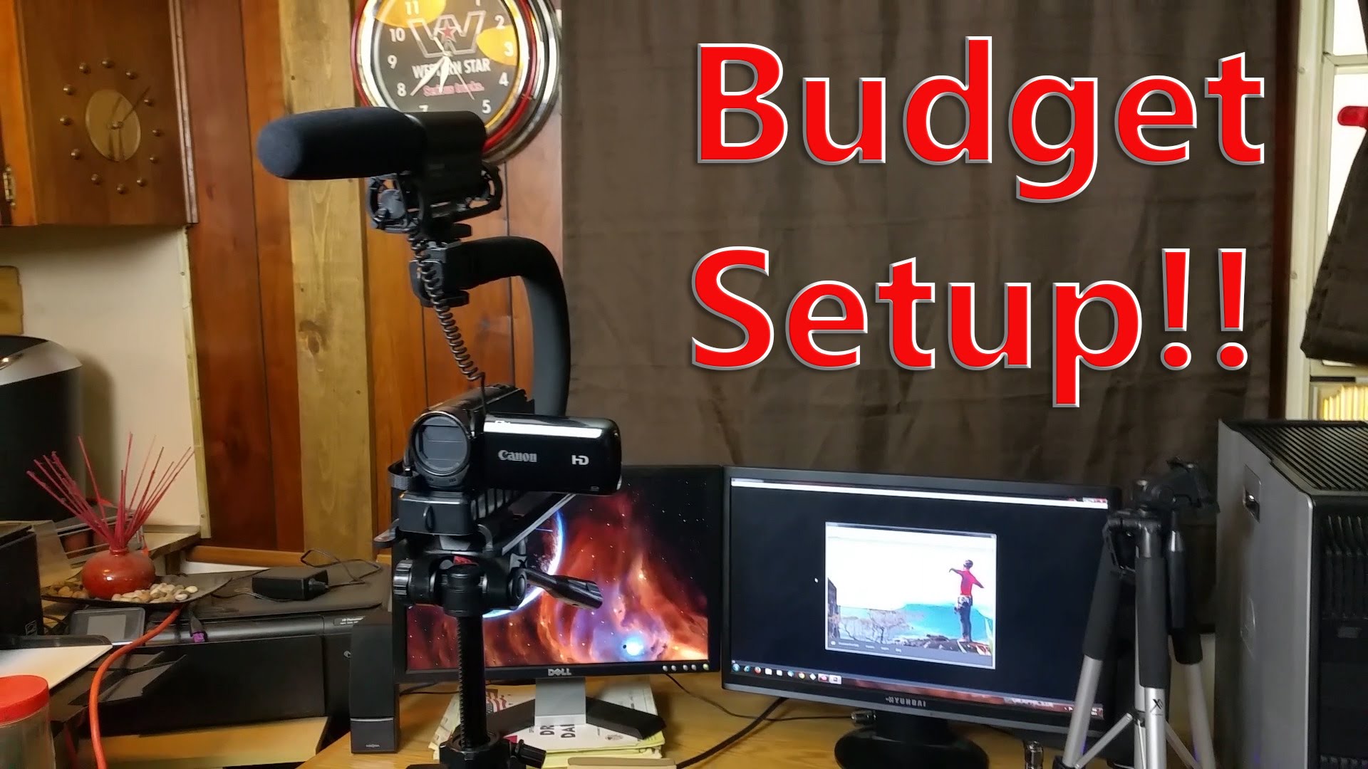 Best Budget youtube setup!! Cheap Cameras and Editing PC