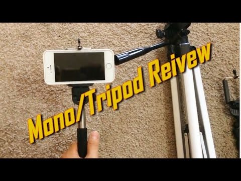 Best Buy Monopod, Tripod, MiniTripod Review for Camera, iPhone, DSLR, Android, Olympus, Nikon, Canon