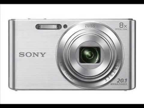 Best Digital Camera 2014 Review : Sony DSCW830 20.1 Digital Camera with 2.7-Inch LCD (Silver)