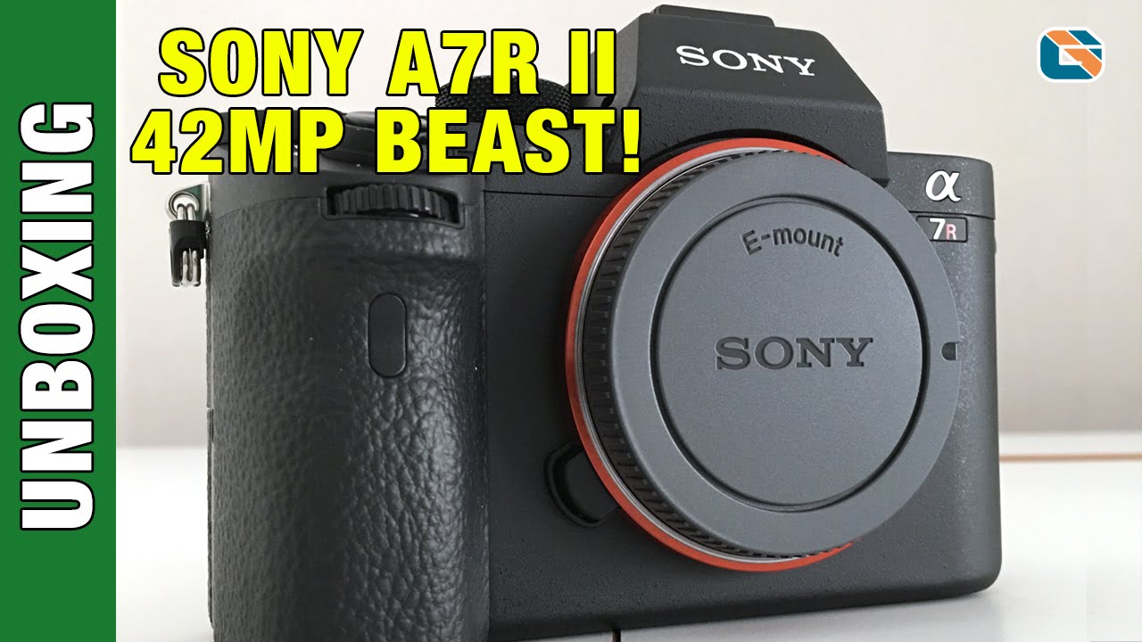 Best Digital Camera 2016 !!! Sony A7RII 42 MegaPixel Beast Unboxing & First Look