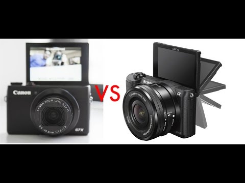 BEST YouTube/Vlogging Camera? (Canon G7-X vs. Sony a5100)