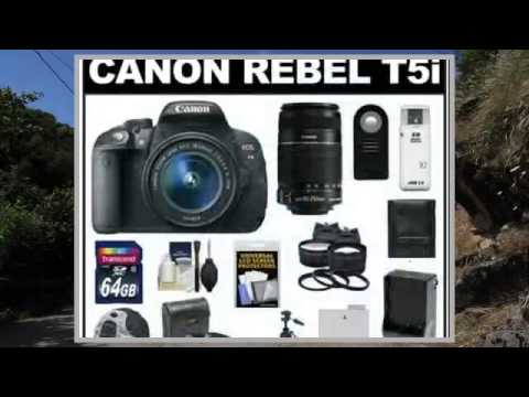 Buy Canon Rebel T5i Digital SLR Camera with Canon EF-S 18-55mm f Best Deal