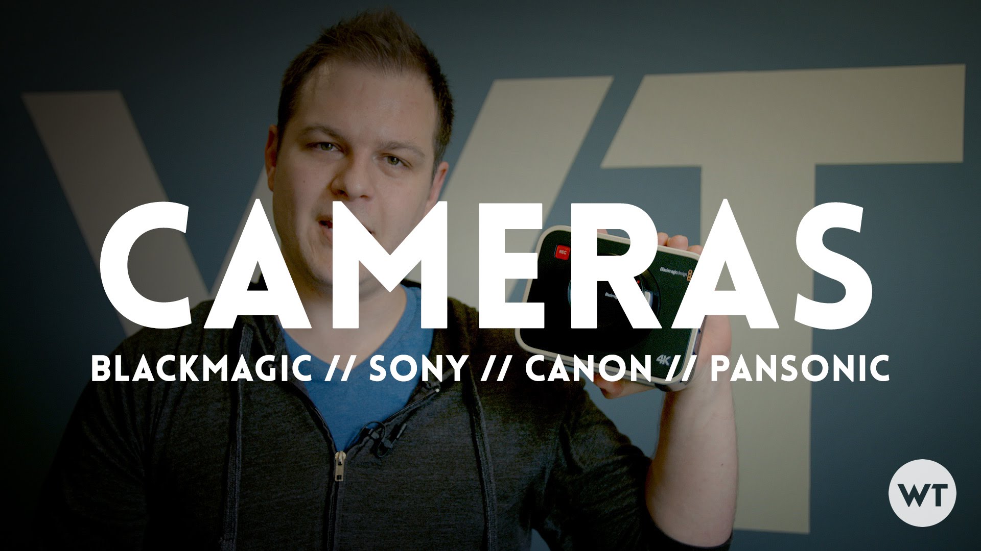 Cameras (Blackmagic, Sony, Canon, and Panasonic)