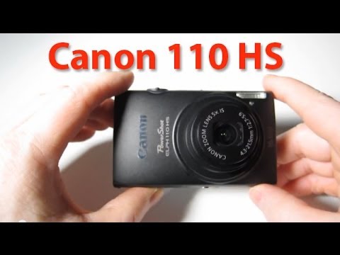 Canon 110 HS Digital point and shoot camera video review with sample vids and photos