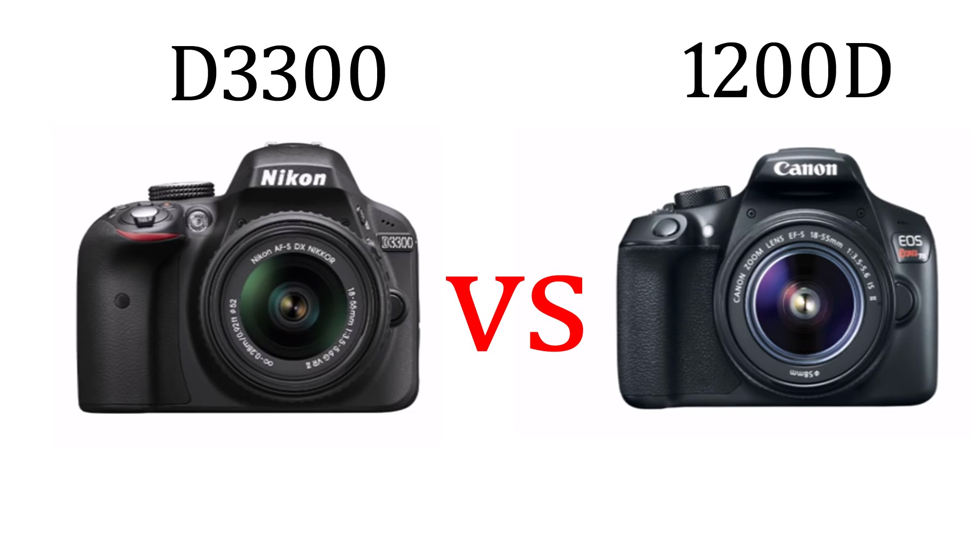 Canon 1200d vs Nikon d3300 | Tamil | Best choice