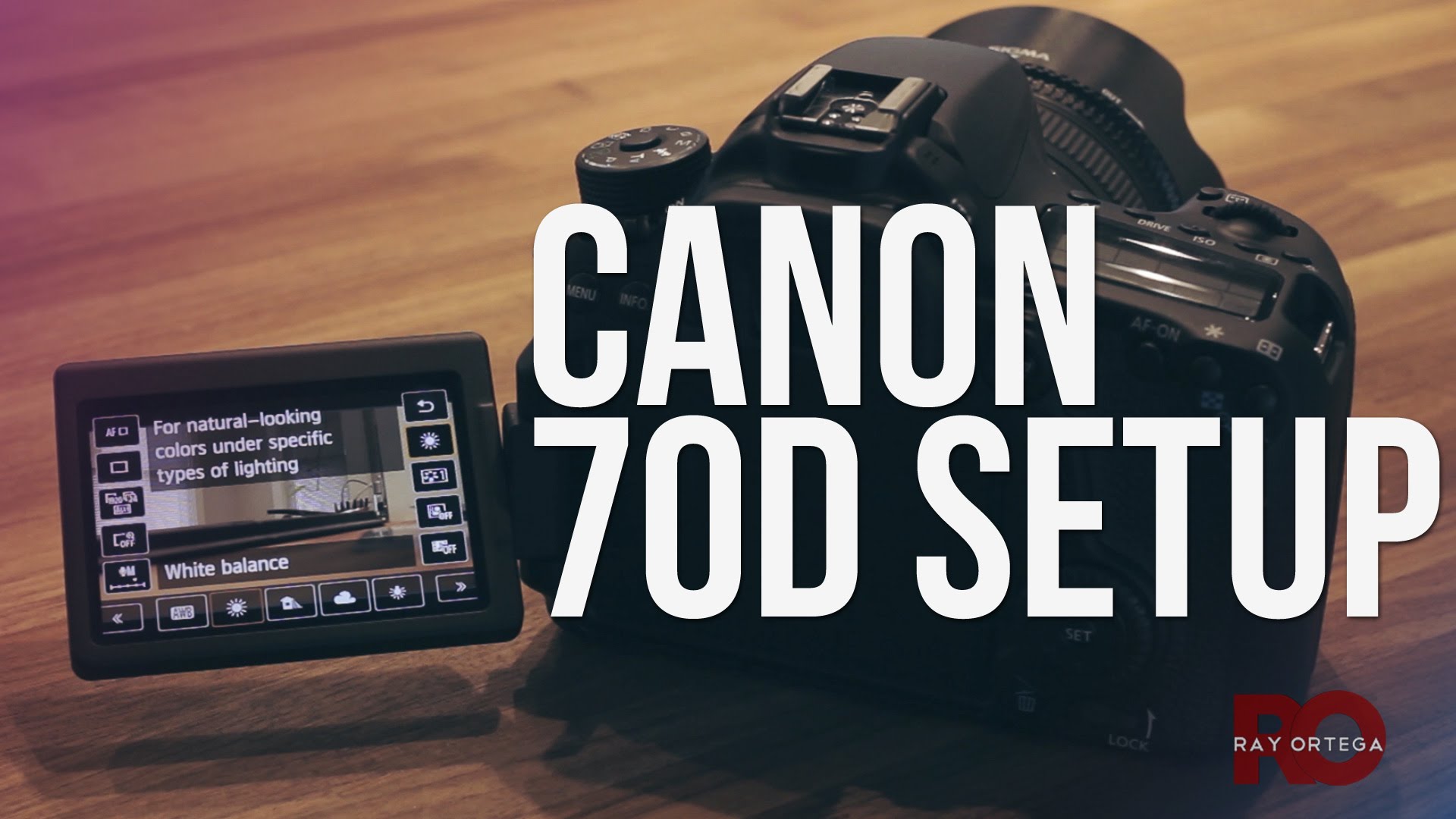 Canon 70D Settings for High Quality DSLR Video