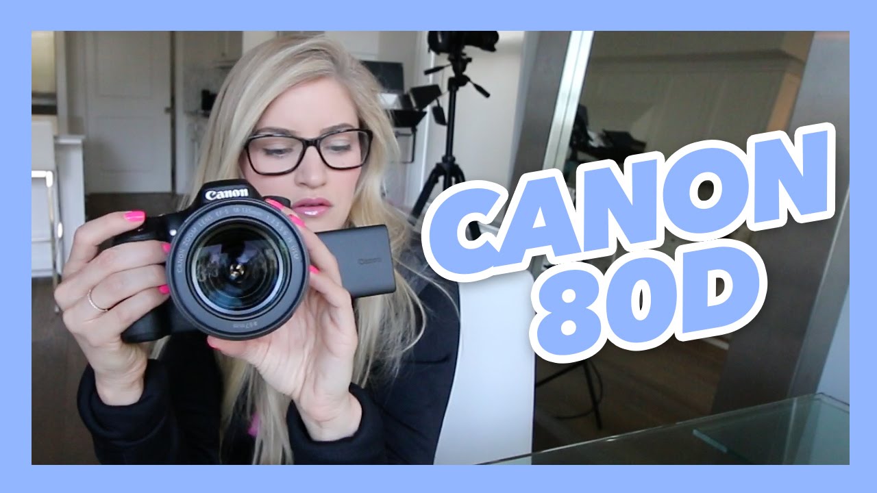 Canon 80d unboxing and review