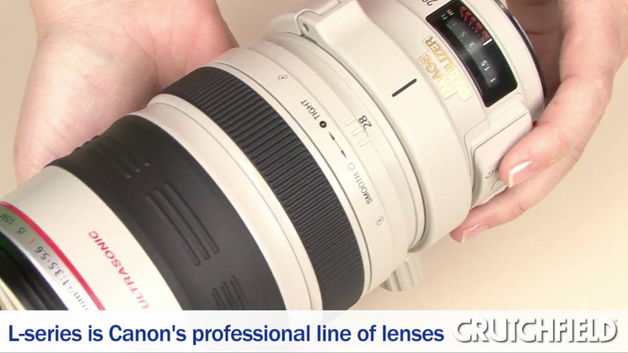 Canon EF 28-300mm Zoom Lens for Digital SLR Cameras | Crutchfield Video