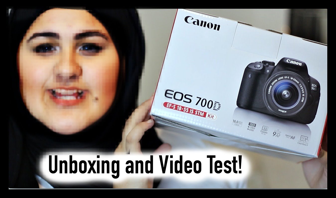 Canon EOS 700d Camera & Canon 50mm 1.8 lens Unboxing & Video Test!!