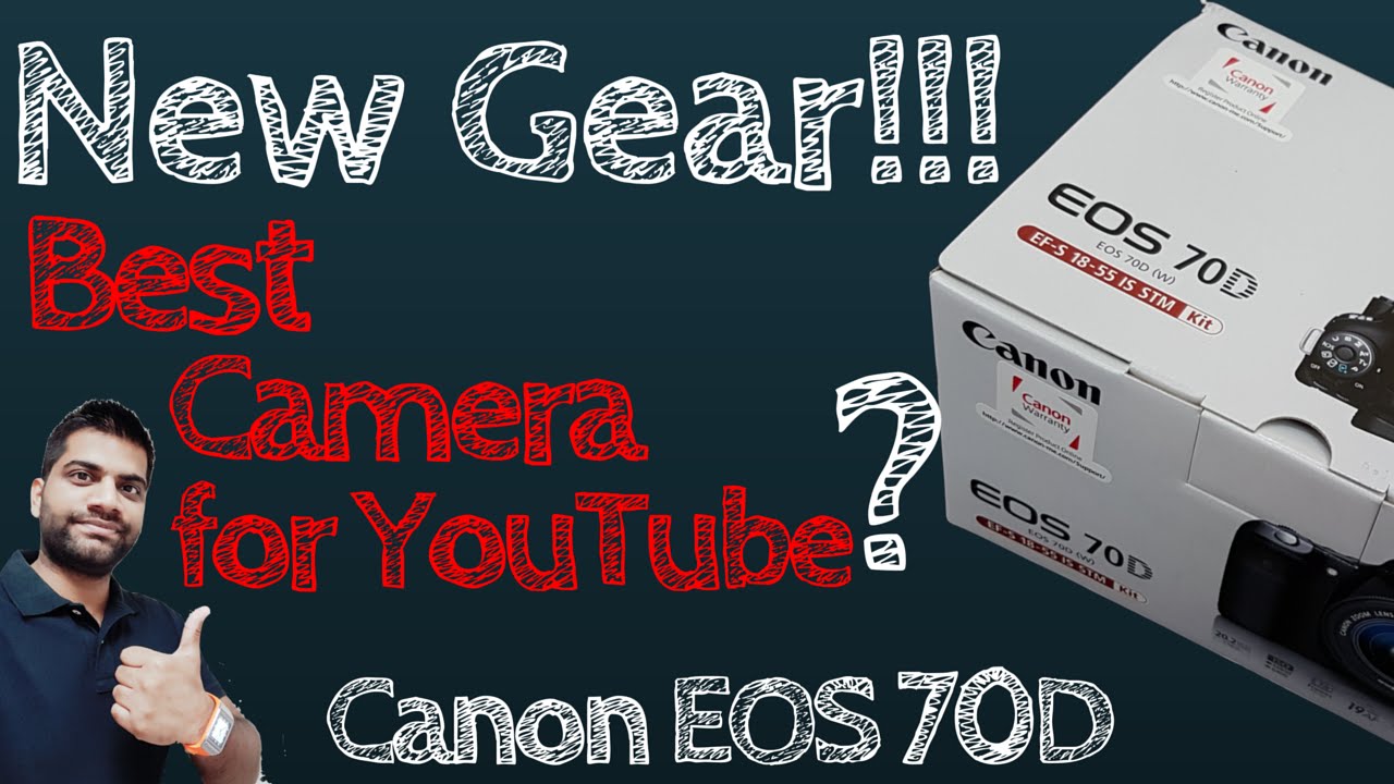 Canon EOS 70D Unboxing | Best Camera for YouTube?
