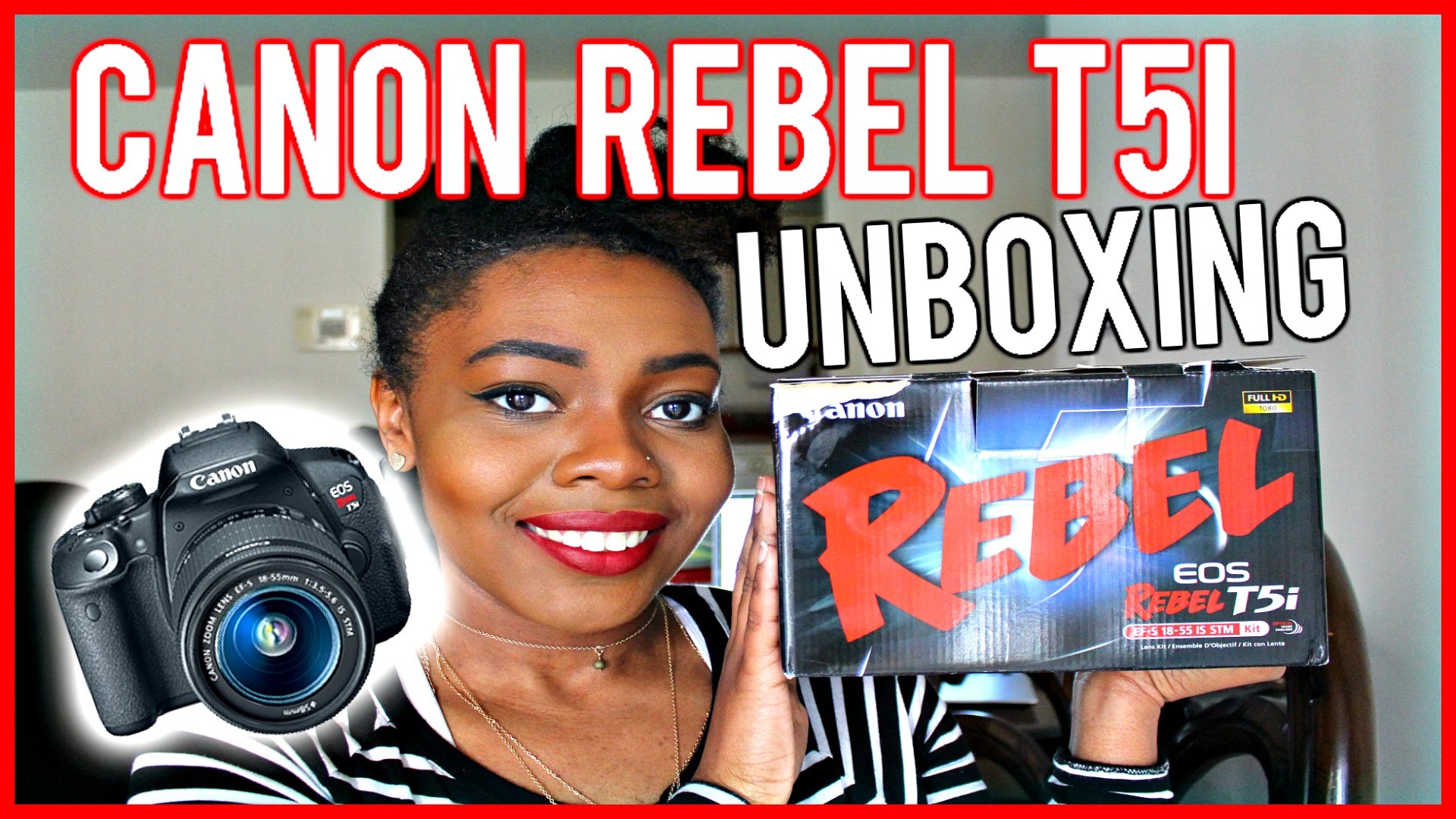 Canon EOS Rebel T5i Review & Unboxing