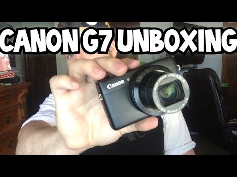 CANON G7X CAMERA UNBOXING & FIRST VLOG (POWERSHOT G7X REVIEW TEST) BEST VLOGGING CAMERA! (2016)