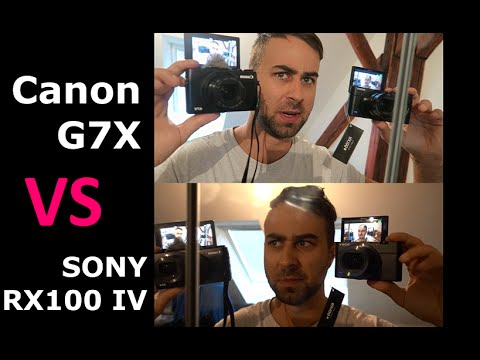 CANON G7X vs SONY RX100 IV (Video Test) – Which is The Best YouTube Vlogging Camera?