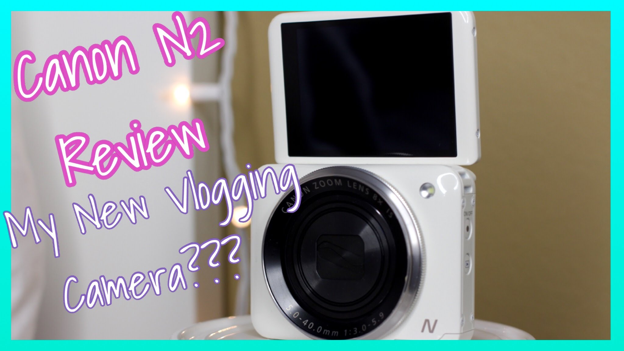 Canon N2 Review | New Vlogging Camera???
