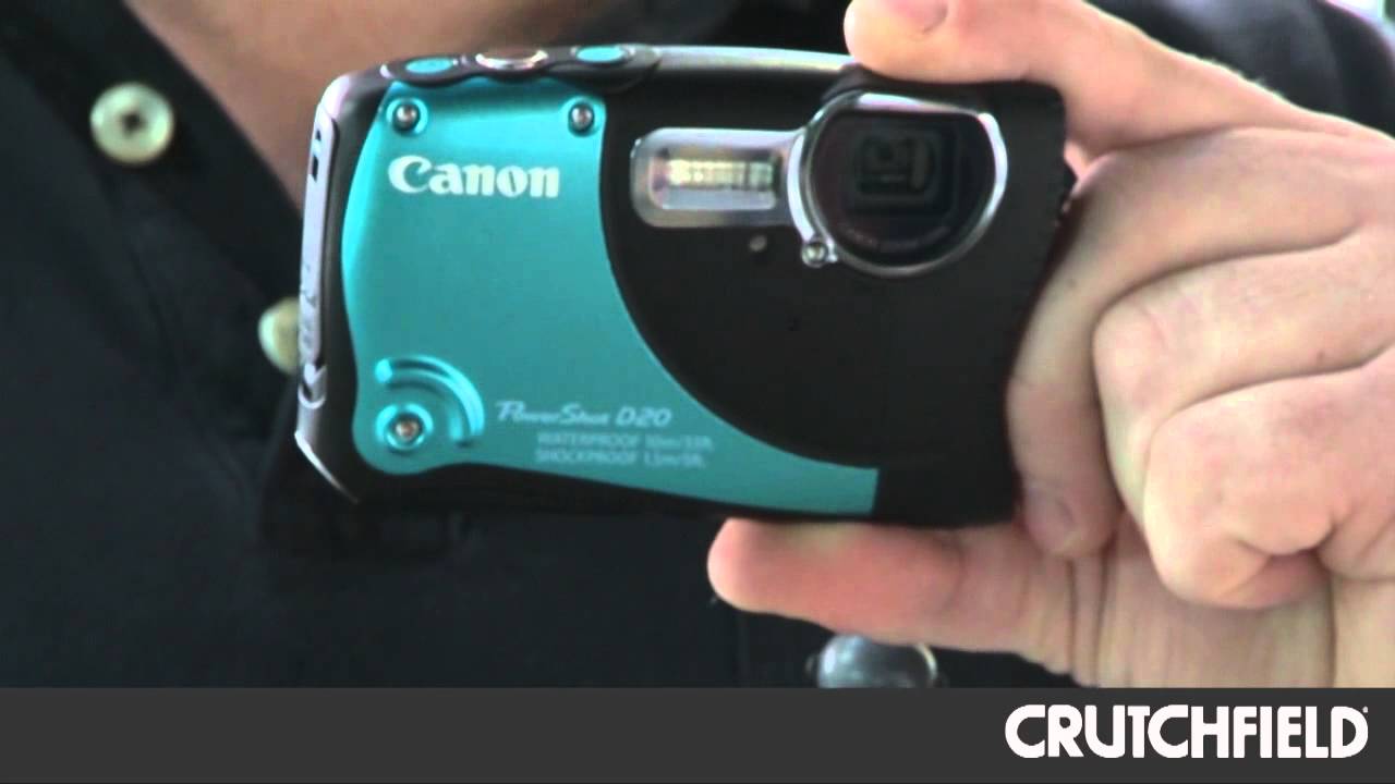 Canon PowerShot D20 Tough-Style Waterproof Camera Review | Crutchfield Video