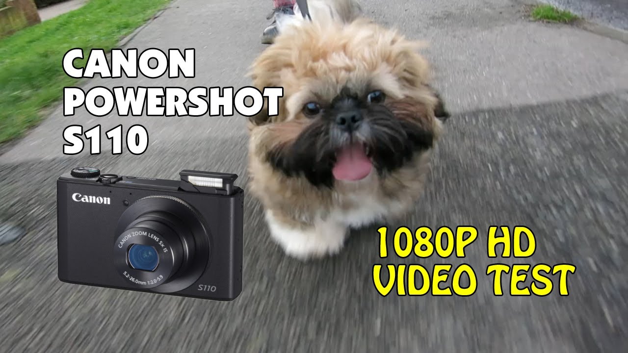 Canon PowerShot S110 1080P HD Video Test