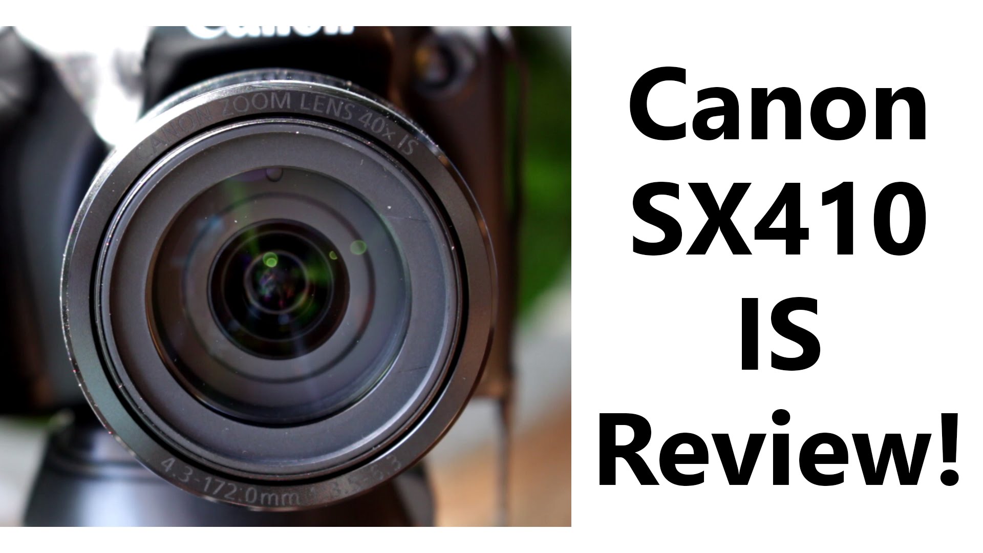 Canon PowerShot SX410 IS Bridge Camera Review! (+ sample pictures)