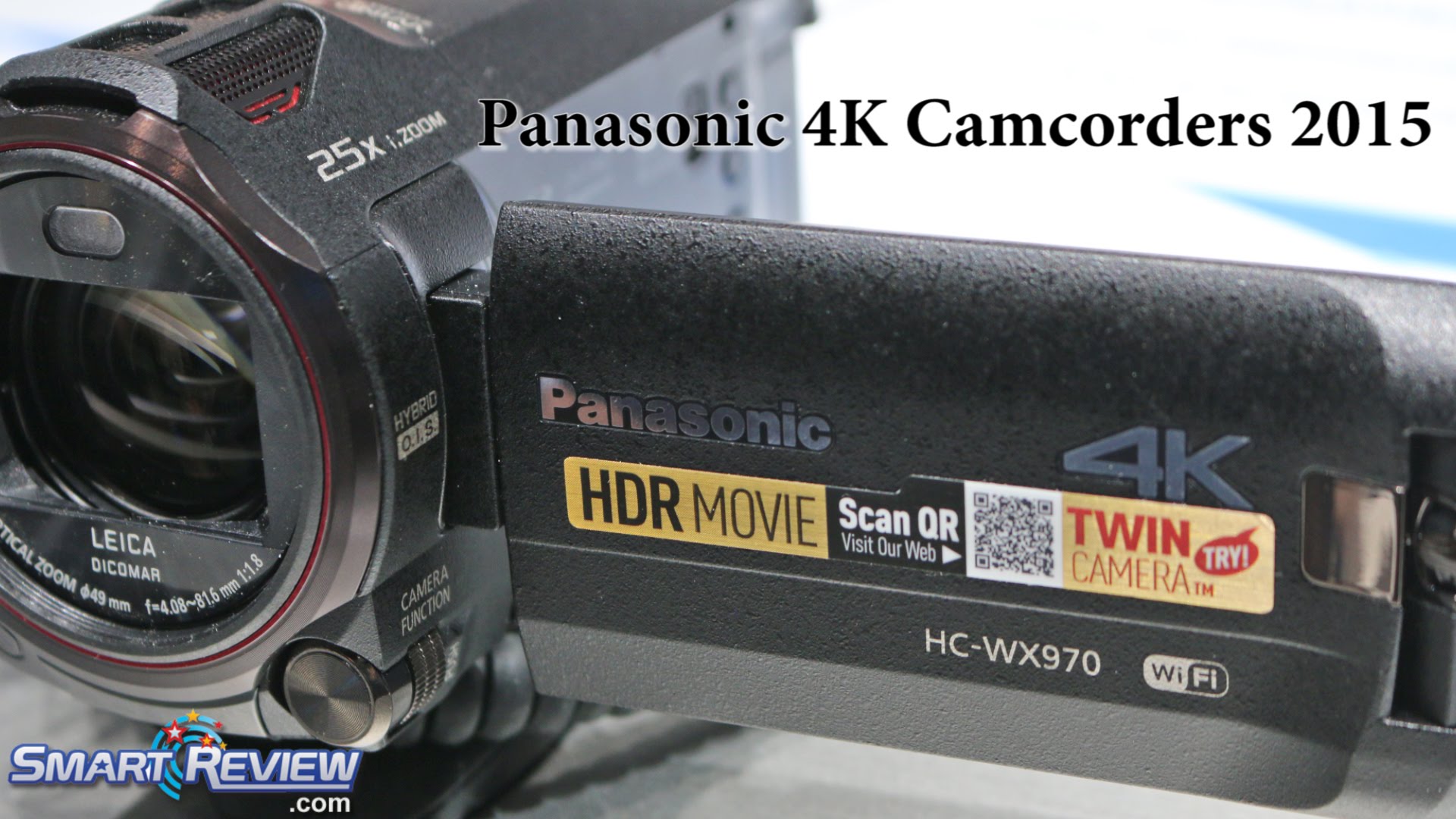 CES 2015 | Panasonic 4K Camcorders 2015 | HC-WX970 | HC-VX870 | 4K Video Camera | Smart Review