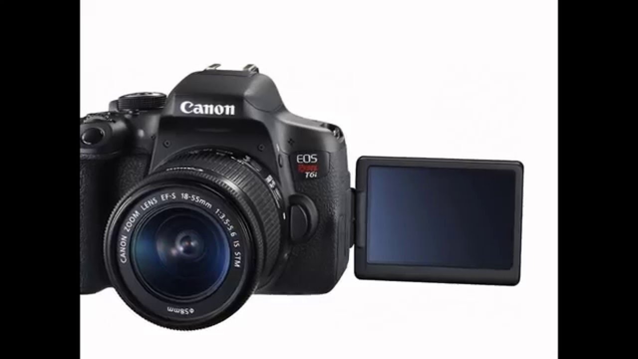 Digital SLR Camera Canon EOS Rebel T6i 24.2 MP