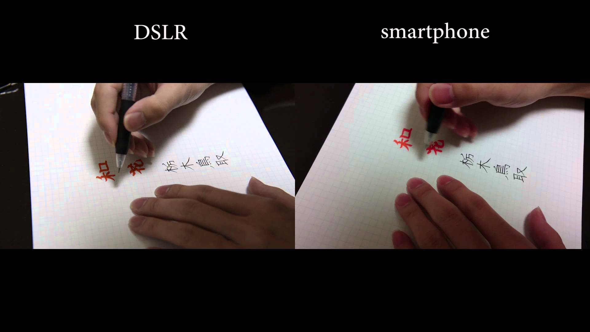 Digital SLR camera vs smartphone part3 “low light and Video”