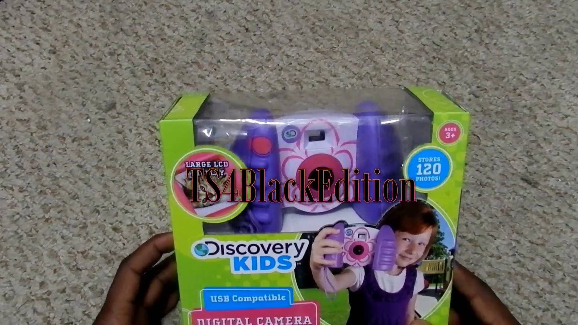 Discovery Kids USB Compatible Handheld Digital Camera Unboxing.