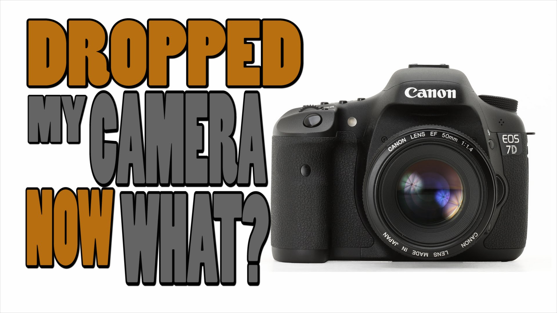 Dropped my Camera: How I repaired my Canon 7D