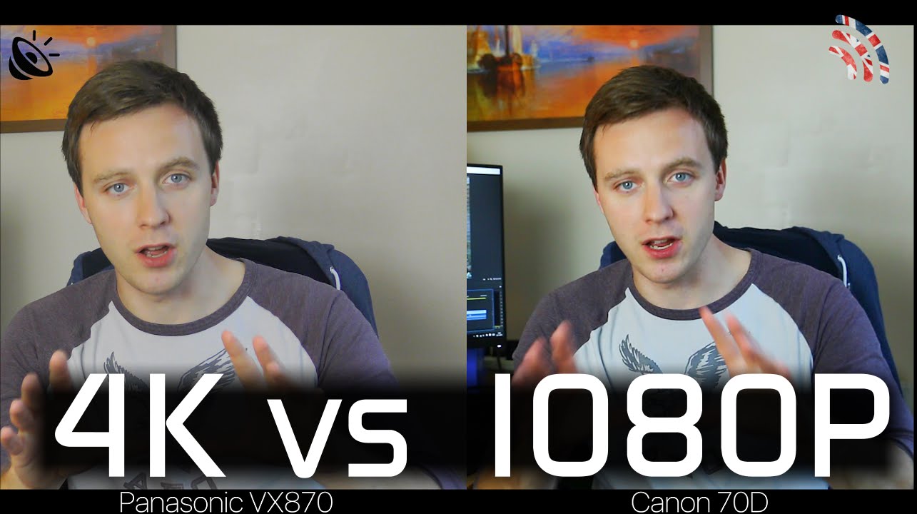 DSLR vs Camcorder (4K vs 1080p) Comparison