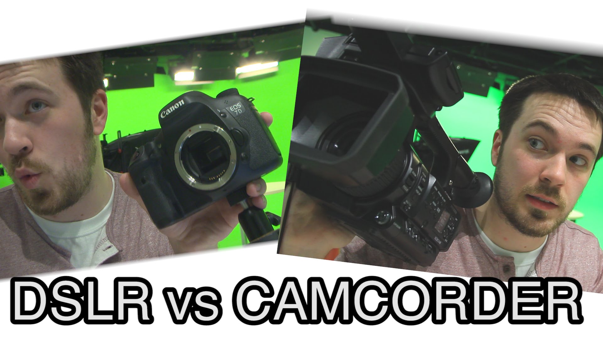 DSLR vs Camcorder