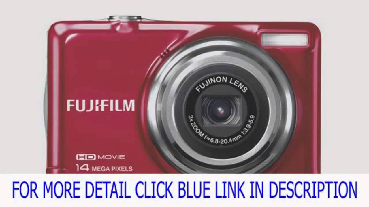 Fujifilm FinePix JV500 Digital Camera – Red (14MP, 3x Optical Zoom, Re Deal