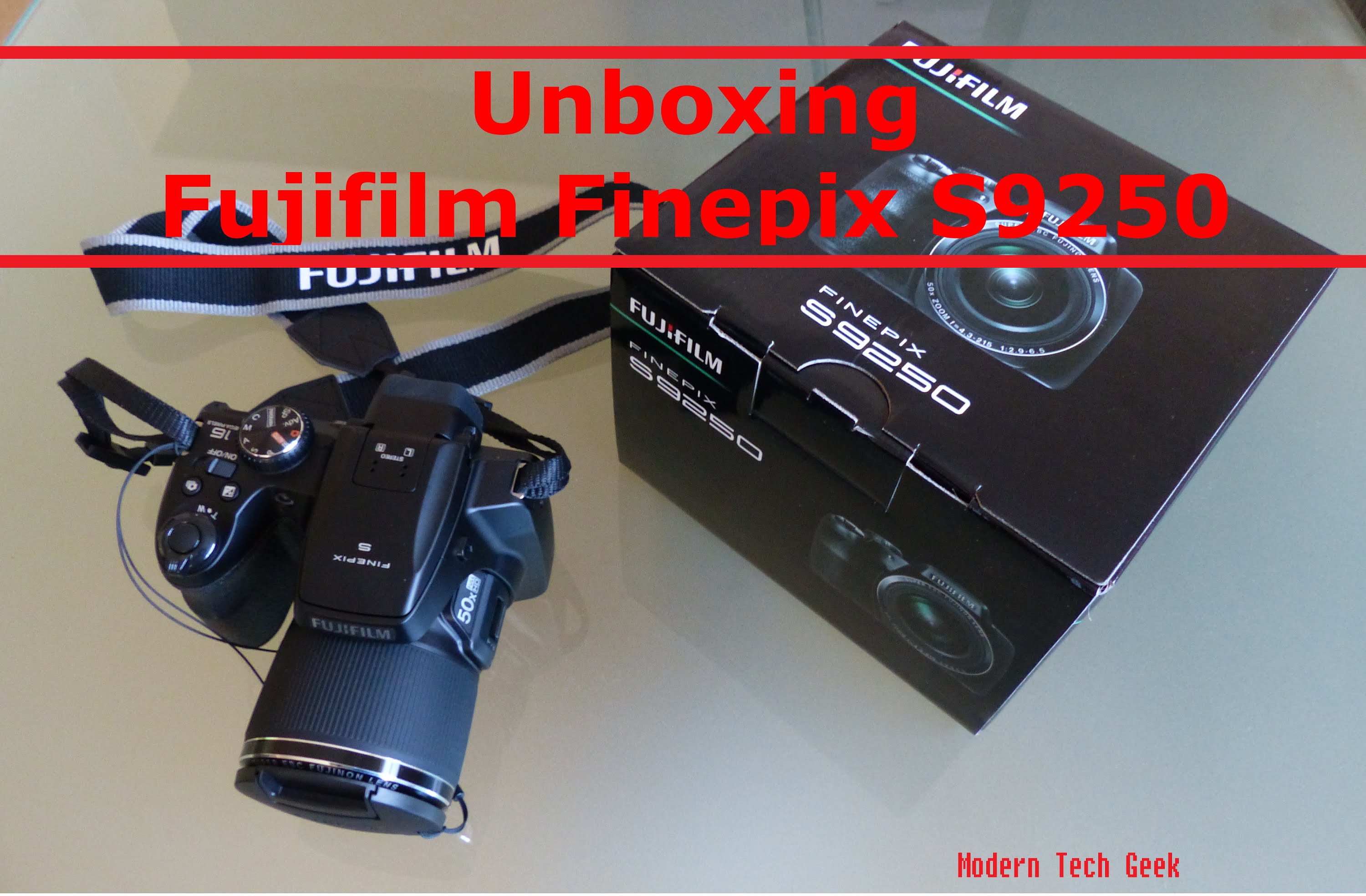 Fujifilm Finepix S9250 Digital Camera Unboxing