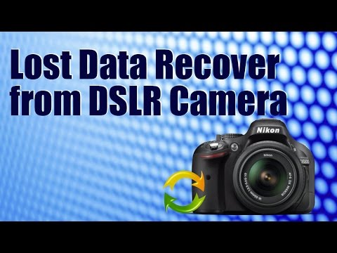 Get Back lost pictures and videos from DSLR Camera