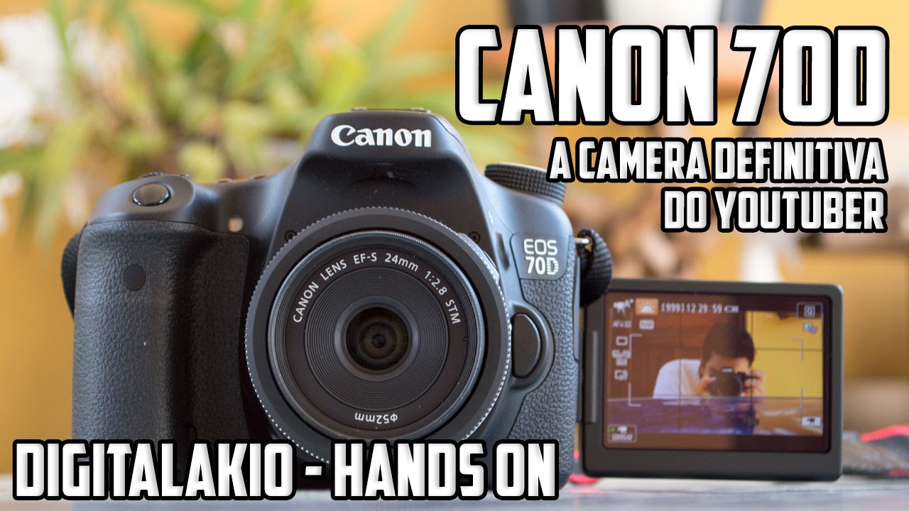 Hands On Canon 70D A camera do youtuber!