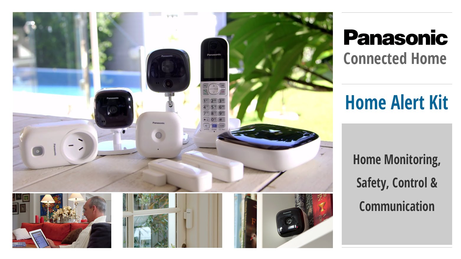 Home Alert Kit for Panasonic’s Home Monitoring System