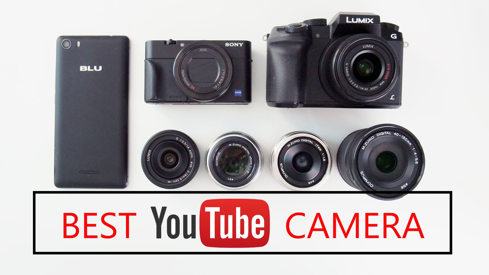 How to Choose the Best Camera for YouTube Videos Vlog – March 2016 – (Panasonic G7, Sony RX100 Mk3)