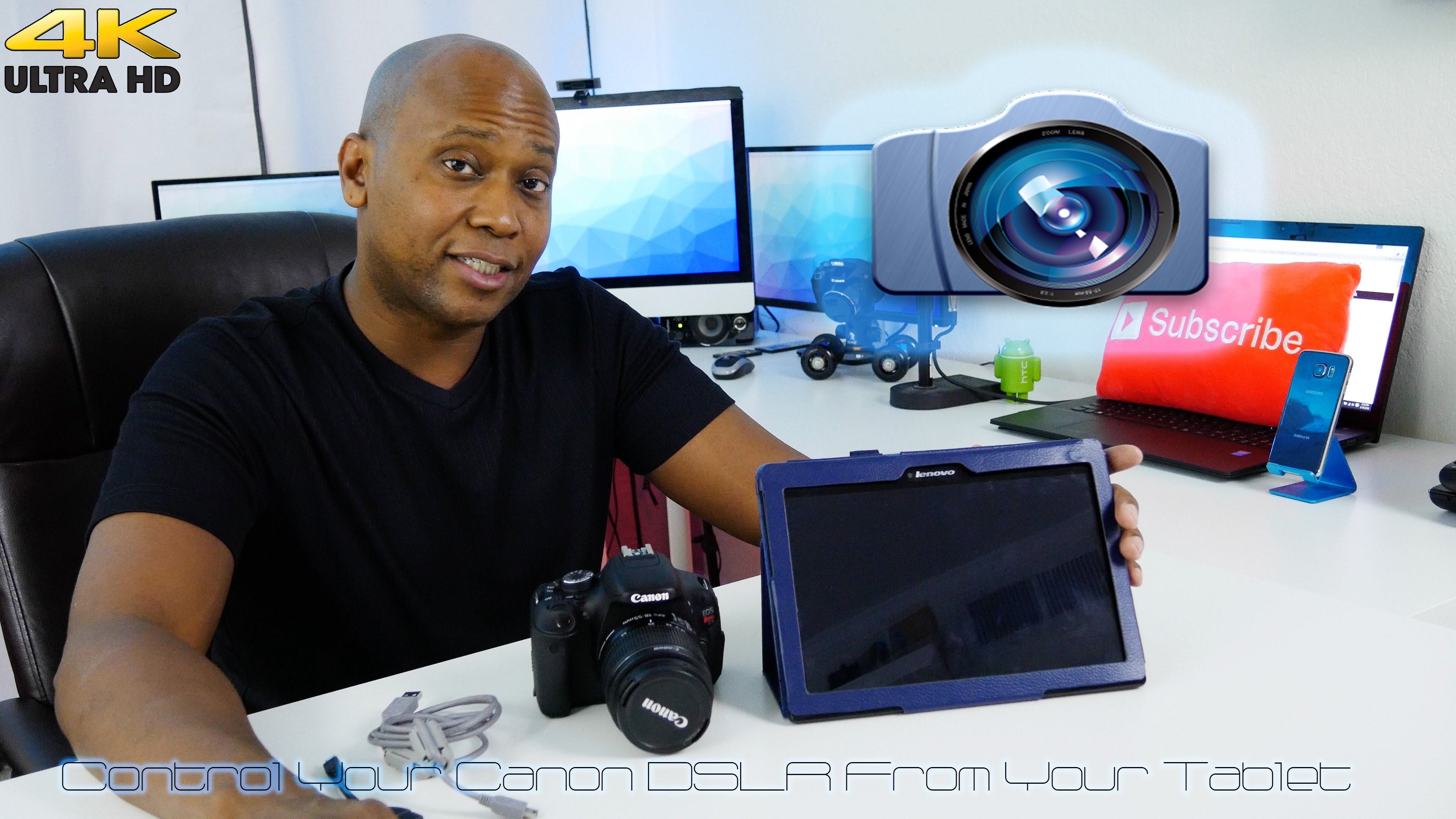 How to Control Your Canon Camera with a app on a tablet for $20 Bucks