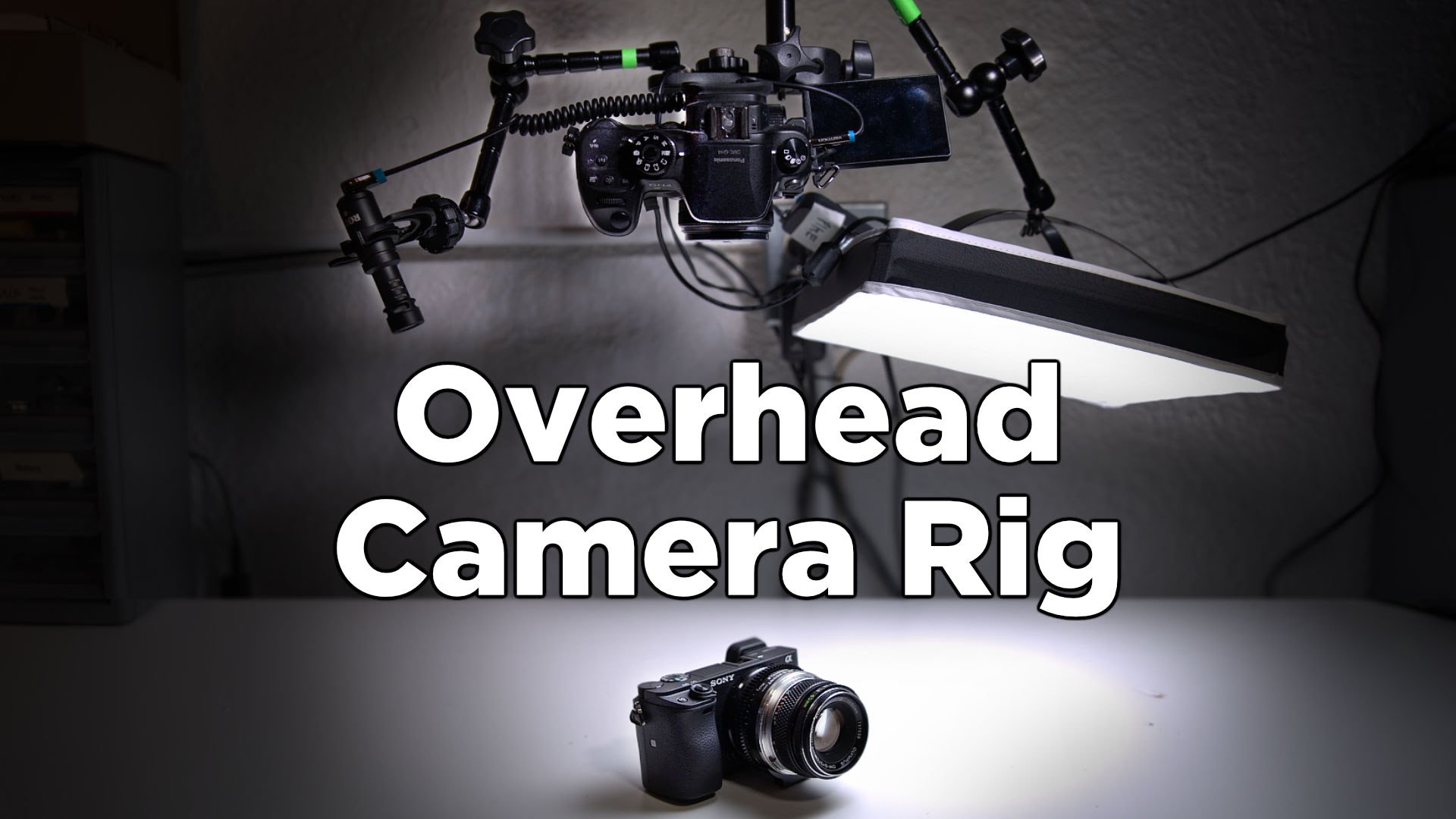 How to Make an Overhead Camera Setup Rig for Video