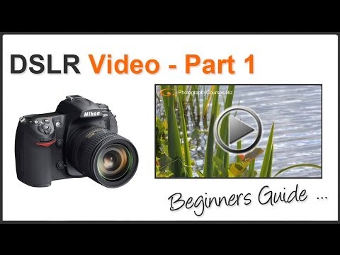 How To Shoot Video With a DSLR For Beginners PT 1