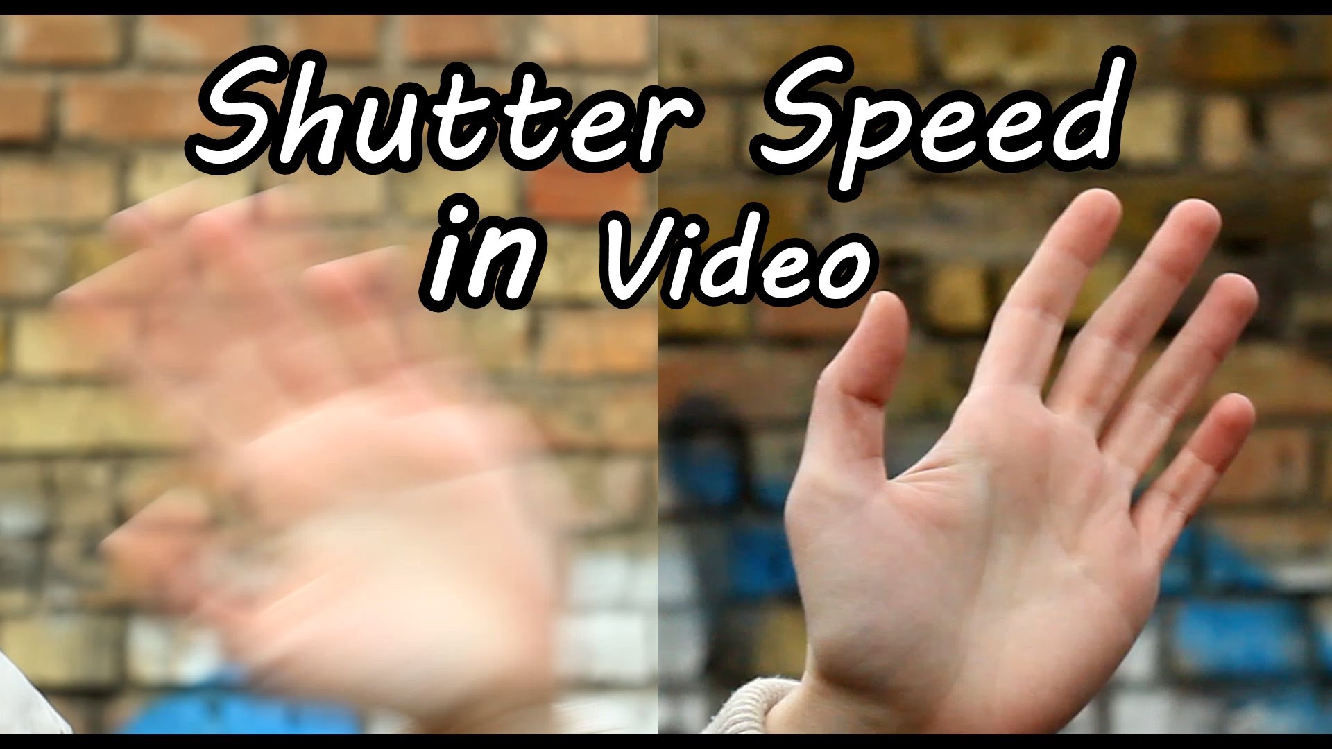 How to Use Shutter Speed in Video on DSLR Camera – Exposure Tutorial and Comparison