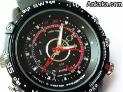 How to Use Waterproof Spy Fashion Watch Digital Video Recorder 8GB | Spy Watch Review