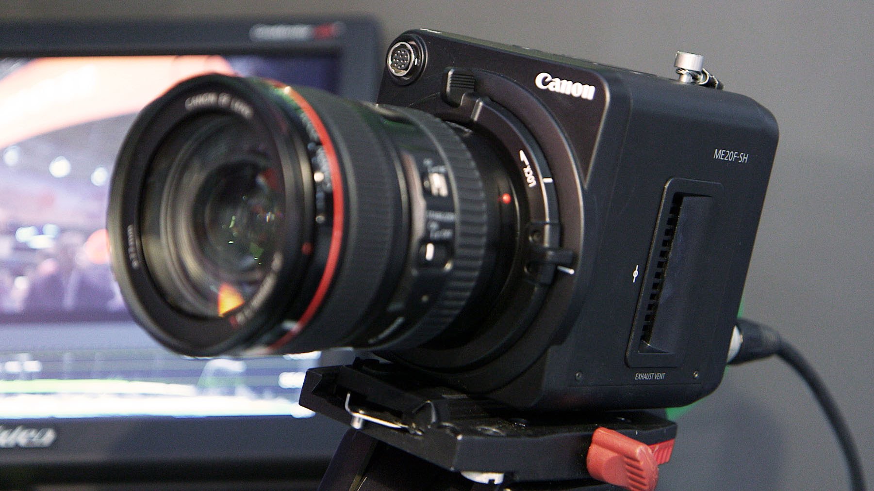 IBC2015: Canon ME20F-SH Camera with 4 million ISO