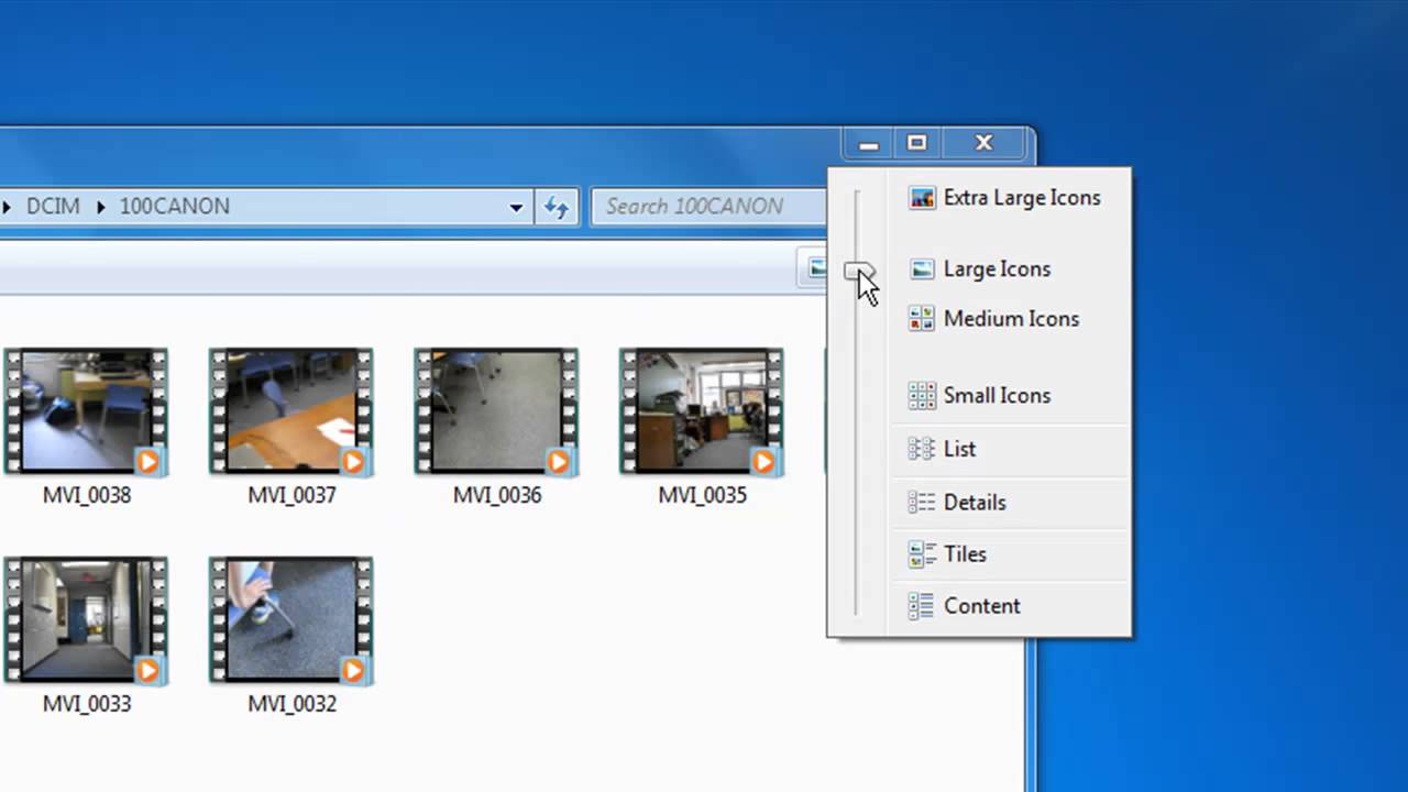 Importing Videos from a Digital Camera