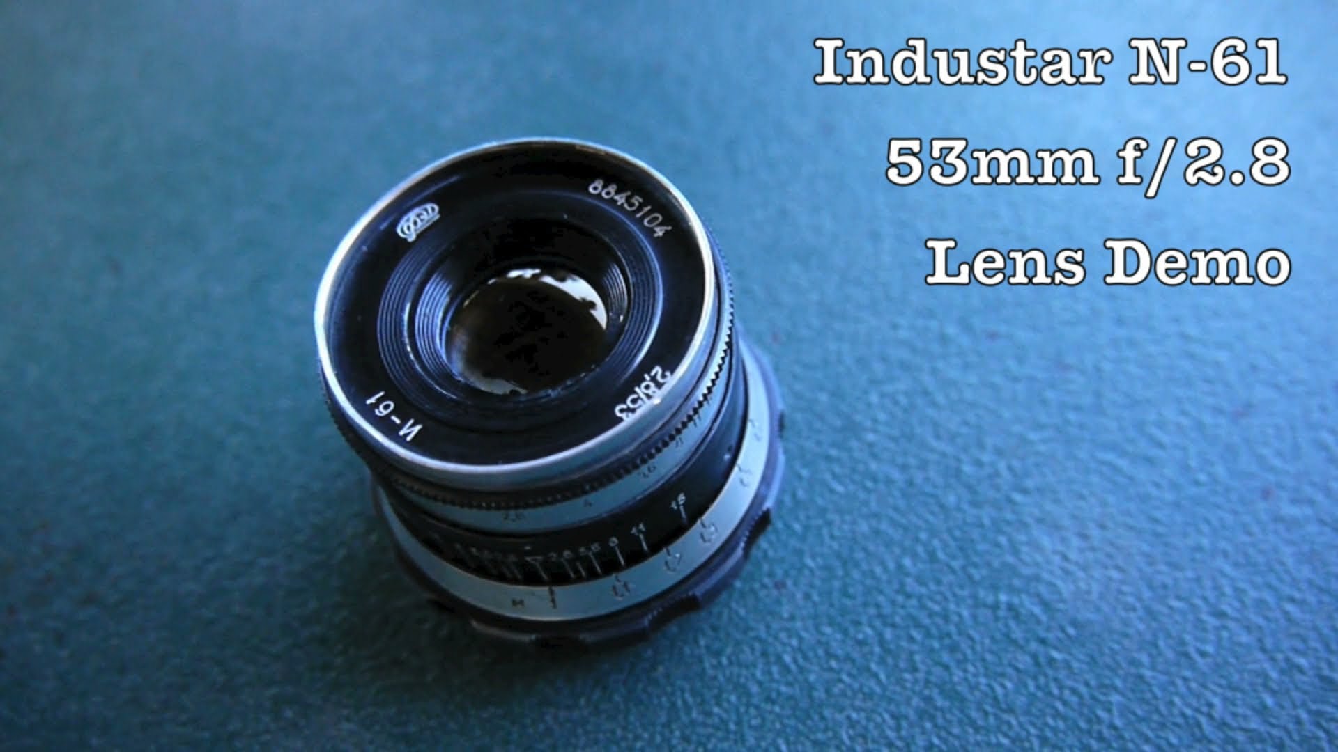 Industar N-61 53mm f/2.8 Leica L39 Lens 35mm Film SLR & DSLR Cameras / Compact Mirrorless w/ Adapter