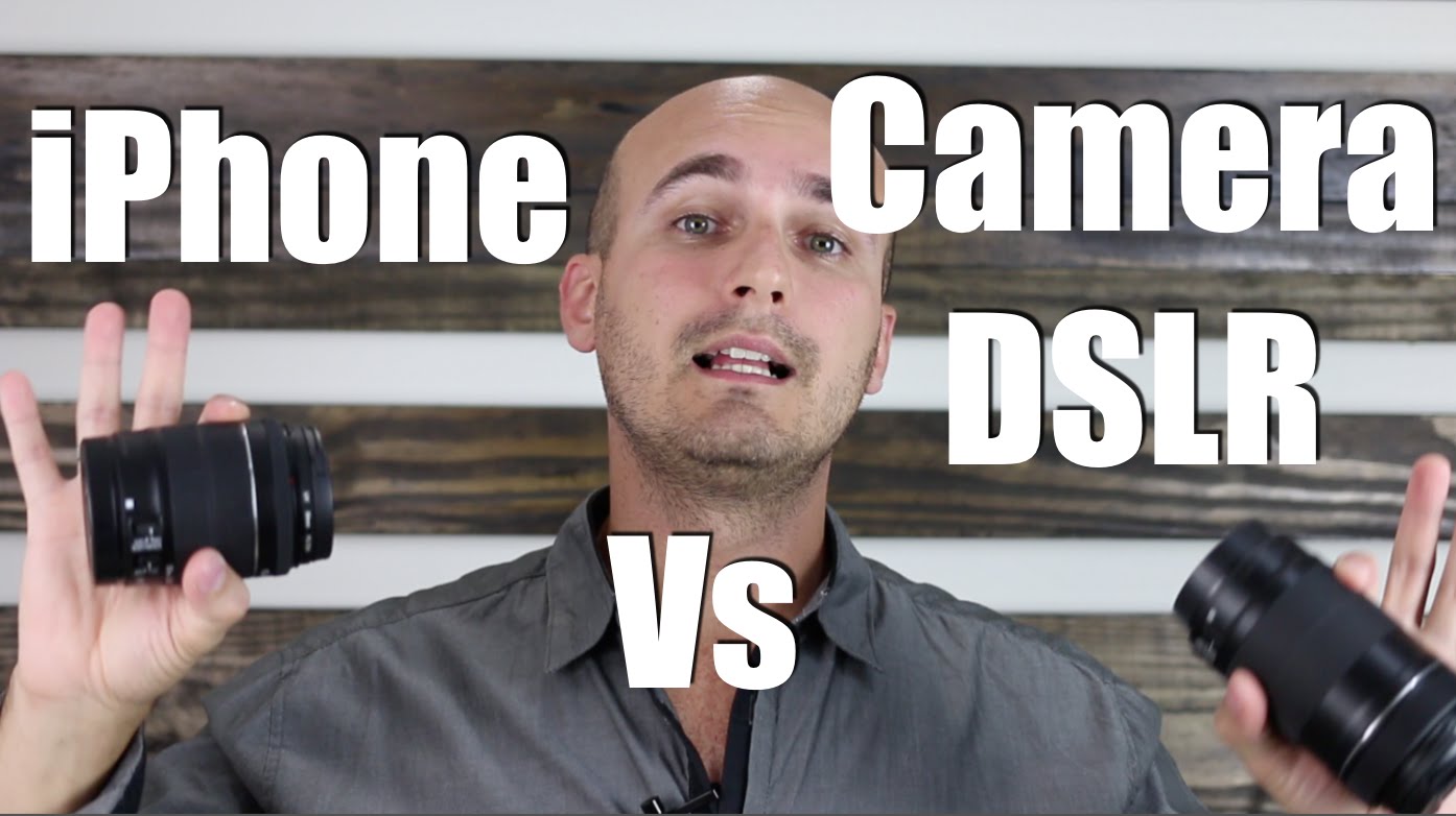 iPhone ou Camera DSLR Para Gravar Vídeos?