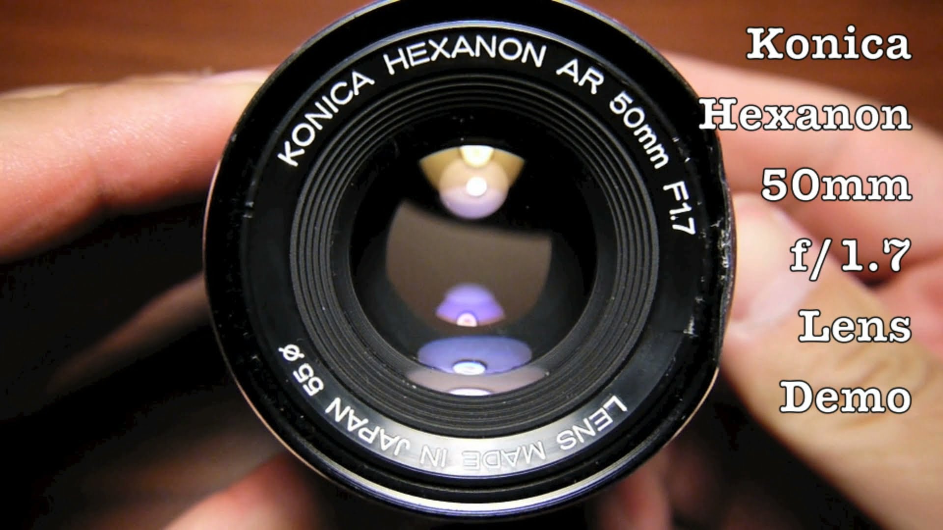 Konica Hexanon 50mm f/1.7 AR Mount Prime Lens For 35mm SLR Cameras / Mirrorless & DSLR w/ Adapter