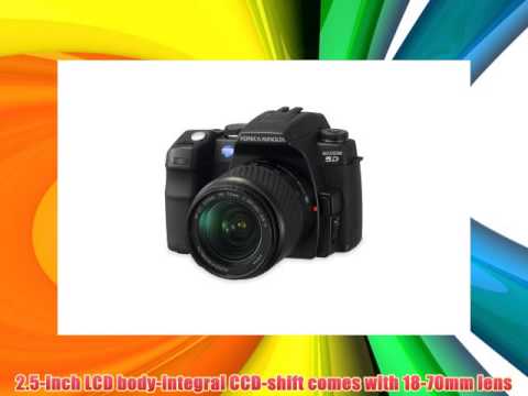 Konica Minolta Maxxum 5D 6.1MP Digital SLR Camera with Anti Shake & 18-70mm Lens