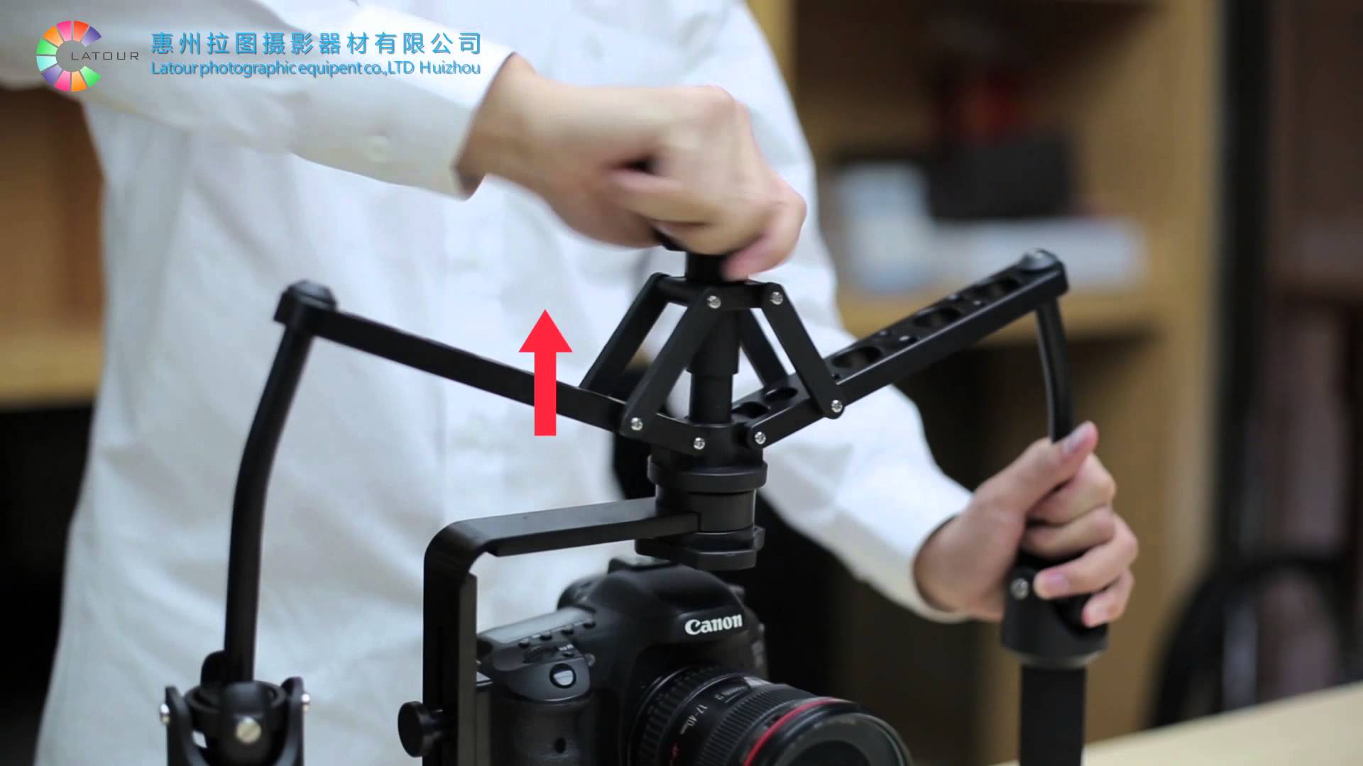 Latour stabiliser for your DSLR camera shooting videos easy